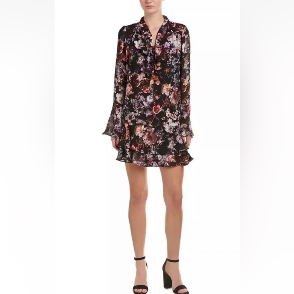 NWT Parker Alstro Shift Dress With Neck Tie
